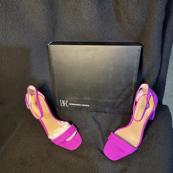 I.N.C Pink Suede - Picture 1 of 2